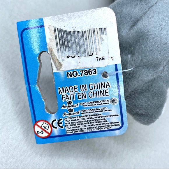 Pebble Pets Pups & Kittens Gray White Cat Kitten Plush - Picture 8 of 8